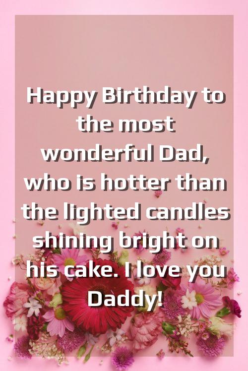 bday msg for father